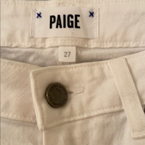 PAIGE WHITE JEANS - Picture 3 of 6